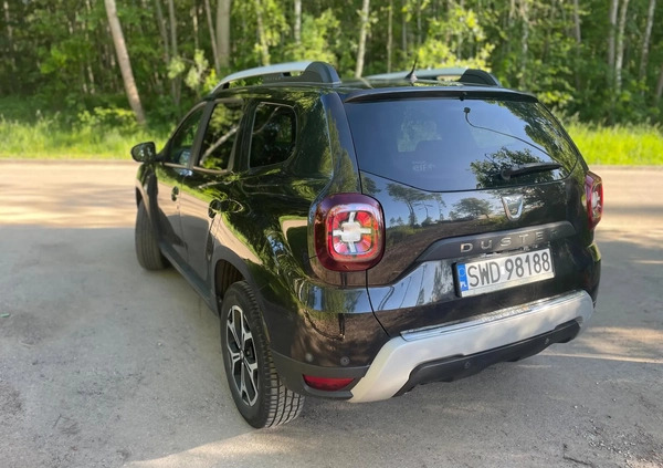 Dacia Duster cena 55000 przebieg: 99754, rok produkcji 2018 z Błażowa małe 29